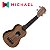 Ukulele Elétrico Soprano MK21 ZBE Zebrano - Michael - Imagem 4