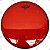 Pele Colortone Vermelha 12" Emperor Transparente BE-0312-CT-RD - Remo - Imagem 1