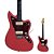 Guitarra Jazzmaster Tagima TW-61 FR DF/TT Woodstock Fiesta Red - Imagem 1