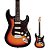 Guitarra Strato Tagima T-635 Classic SB DF/TT Sunburst - Imagem 1