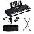 Kit Teclado Roland E-X30 + Capa Luxo + Pedal Sustain + Suporte em X - Imagem 1