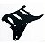 Escudo para Guitarra Strato Spirit para 3 Singles - X200 Black - Imagem 2