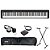 Piano Digital Casio CDP-S100 BK + Capa + Suporte em X + Pedal Sustain + Fone - Imagem 1