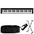 Kit Piano Digital Casio CDP-S100 BK com Capa, Suporte e Pedal Sustain - Imagem 1