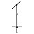 Pedestal para Microfone Girafa com 1 Roscal Saty PMG10 - SATY - Imagem 1
