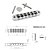 Ponte Tune-O-Matic para Guitarra Les Paul Gotoh GE103B Cromada - Imagem 5