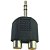 ADAPTADOR 2RCA X P2 ST NIQ - HYX - Imagem 1