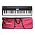 Kit Piano Digital 61 Teclas GO-61P Go-Piano Roland com capa Vermelha - Imagem 2