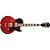 Guitarra Semi Acústica Ibanez AG 75G SCG Scarlet Gradation - Imagem 4