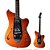 Guitarra Tagima Jet Blues Cosmos ORSK DF/BK Orange Sparkle Linha Brasil - Imagem 1