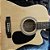 Violão Elétrico Vogga VCK370 Aço Folk Cutaway Natural - Imagem 2
