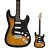 Guitarra Strato Michael GM217N SK Standard Sunburst Black - Imagem 1