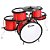 Bateria Infantil Luen Pop X Vermelha - Imagem 2