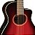 Violão Elétrico Aço Mini Yamaha APXT2 DRB Dark Red Burst com Bag - Imagem 5