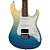 Guitarra Super Strato Stella DW TBLF DF/PW (Transparent Blue) - Tagima - Imagem 2