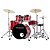 BATERIA GARAGE ROCK 22 WNS (Wine Sparkle) - NAGANO - Imagem 1