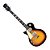 Guitarra Canhoto Les Paul Strinberg LPS230 SB LH Black com Braço Parafusado - Imagem 5