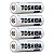 Pilha Recarregável AA 2600MAH TNH Cartela c/ 4 un - Toshiba - Imagem 4