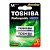 Pilha AA Recarregável 1,2V 2600mAh Toshiba TNH6GAE (Cartela com 2 unidades) - Imagem 1