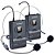 Microfone Sem Fio Duplo Headset UHF Karsect KRD200 DH - Imagem 3