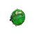 Pandeiro 10 Polegadas Verde Pele Holografica Inox - Luen - Imagem 1