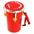 Tantan Infantil 40x10” Luen Kids Show Colorsteel 91015 VM Vermelho - Imagem 1