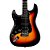 Guitarra Canhoto Strato PHX Power HSS ST-H PR LH Premium Sunburst - Imagem 2