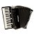 Acordeon Digital MIDI 37 Teclas 120 Baixos V-Accordion Roland FR-4x Preto - Imagem 1