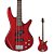 Baixo 4 Cordas Ibanez GSR200 TR Gio RG Transparent Red - Imagem 1