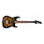 Guitarra Super Strato HSH Ibanez GRX70QA SB Sunburst - Imagem 4