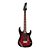 Guitarra Super Strato HSH Ibanez GRX70QA TRB Transparent Red Burst - Imagem 3