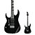 Guitarra Canhoto Super Strato HSH Ibanez GRG170DXL BKN Black Night Left Handed - Imagem 1