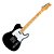 Guitarra Telecaster Tagima TW-55 BK LF/WH Woodstock Black - Imagem 5