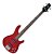 Baixo Ativo 4 Cordas Tagima Millenium 4 MR-DF Classic Series Metallic Red - Imagem 5