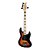 OUTLET | Baixo 5 Cordas Jazz Bass Tagima TJB-5S SB LF/BK Special Sunburst - Imagem 3