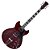 Guitarra Semi Acústica Michael GM1159N WR Jazz Action Wine Red - Imagem 5