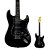 Guitarra Strato HSS PHX ST-H PR BK Power Premium Black - Imagem 1