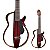 Violão Elétrico Nylon Yamaha Silent SLG200N CRB Crimson Red com Bag - Imagem 1