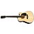 OUTLET Violão Elétrico Folk Cutway Michael  VMF361 Natural Bag - Imagem 4