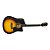 Violão Elétrico Aço Folk Cutaway Michael VMF361 SM Sunburst Mate Fosco - Imagem 4