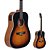 OUTLET Violão Folk Tagima TW-25 Woodstock Acoustic Series Drop sunburst satin - Imagem 1