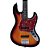 OUTLET Contra Baixo Tagima TW-73 Serie Woodstock Sunburst - Imagem 2