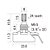 Potenciômetro para Tom Linear B500K CTS B-500-S - Imagem 2