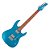 Guitarra Super Strato Ibanez RG GIO GRX120SP MLN Metallic Light Blue Matte Fosca - Imagem 5