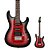 Guitarra Super Strato Ibanez SA GIO GSA60QA TRB Transparent Red Burst - Imagem 1