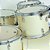 Bateria 22” 16” 14” 12” 10” D-One Rocket DR22 WSS White Satin Sparkle - Imagem 3