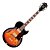 Guitarra Semi Acústica Artcore Ibanez AG75G Brown Sunburst - Imagem 5