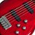 Baixo 5 Cordas Ativo Cort Action Bass V Plus Trans Red - Imagem 6