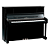 Piano Vertical 88 Teclas Yamaha U1J Polished Ebony Chrome - Imagem 1