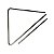 Triângulo Aço 30 cm x 10 mm PHX Cromado - Imagem 1